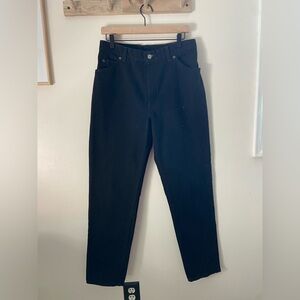 VINTAGE Levi’s Orange Tab Black Jeans - Size 12 Regular
